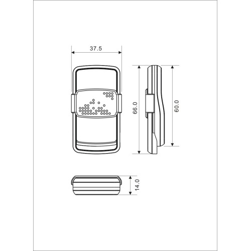 Remote control gate transmitter T6405